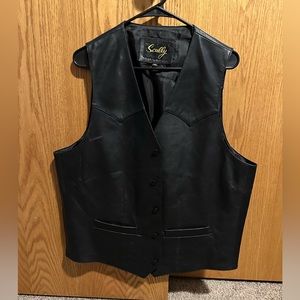 Mens Scully 44L Black Vest